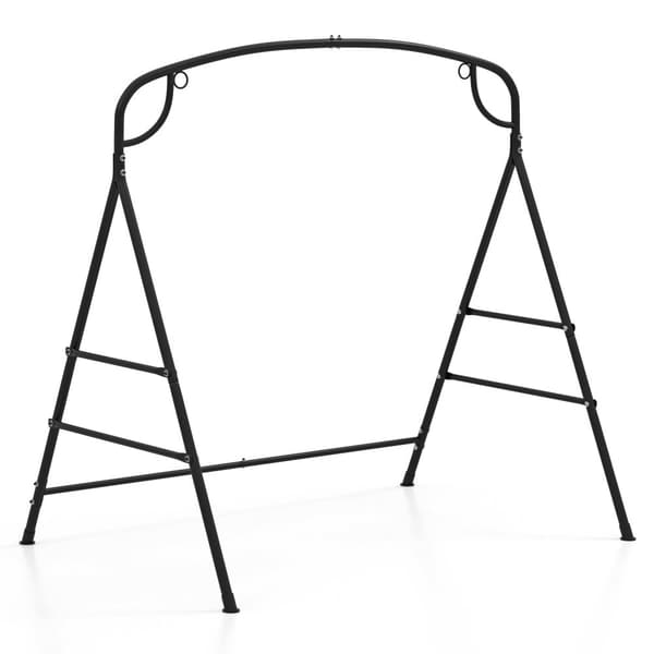 Terrasse Metal Gyngestativ, 83x45x69 cm, Sort