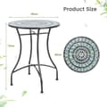 Miniatyrbillede 4 af 8: Terrasse Bistro Sæt, 21,5x16,5x34 tommer, 24x28 tommer, Grøn