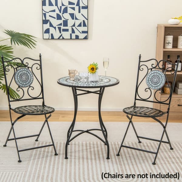 Terrasse Bistro Sæt, 21,5x16,5x34 tommer, 24x28 tommer, Grøn