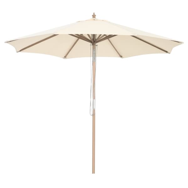 Haveparasol, 270x248 cm, Beige