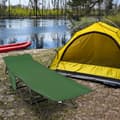 Miniatyrbillede 7 af 8: Camping seng, 190x70x54 cm, Grøn
