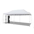 Miniatyrbillede 1 af 8: Pop-Up telthal, 600x300x300/315/330 cm, Hvid