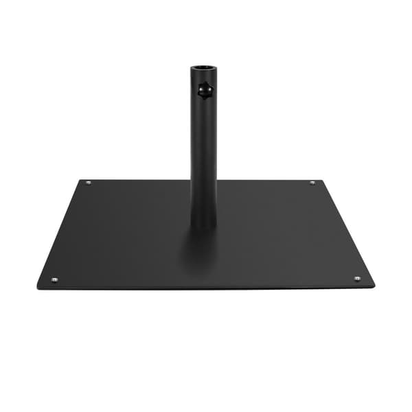 Uteparasollfot, 20x20x13 tum, Svart