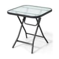 Miniatyrbillede 5 af 8: Foldbart sofabord, 46,5x46,5x47,5 cm, sort