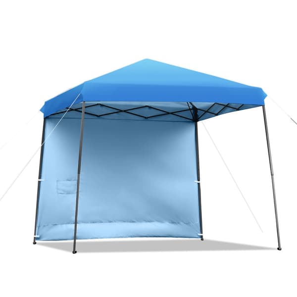 Pop Up Tält, 10x10x7,6 ft, Blå