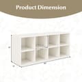 Miniatyrbillede 5 af 8: Skoholder, 40x12x16 tommer, Hvid