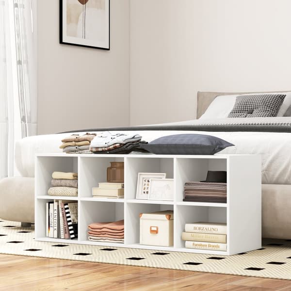 Skoholder, 40x12x16 tommer, Hvid