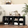 Miniatyrbillede 3 af 8: Skoorganisator, 40x12x16 tommer, Sort
