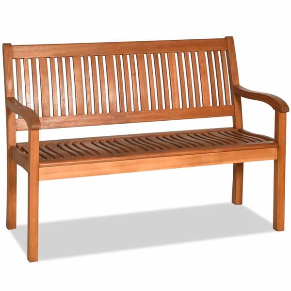 Trädgårdsbänk, 126x63x91 cm, Teak