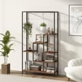Miniatyrbillede 3 af 8: Plantestativ, 40x12x71 tommer, Rustikt Brun