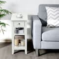 Miniatyrbillede 4 af 8: Slutbord, 24x12x24.5 tommer, Sort