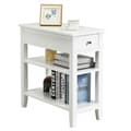 Miniatyrbillede 5 af 8: Slutbord, 24x12x24.5 tommer, Sort