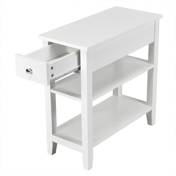 Slutbord, 24x12x24.5 tommer, Sort