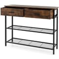 Miniatyrbillede 7 af 8: Konsolbord, 100x30x81.5 cm, Brun