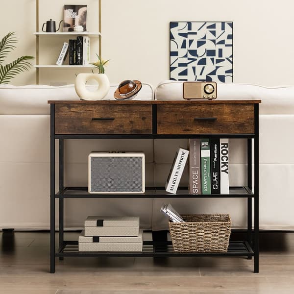 Konsolbord, 100x30x81.5 cm, Brun
