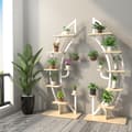 Miniatyrbillede 8 af 8: Plantestativholder, 23,5x12x61 tommer, Hvid
