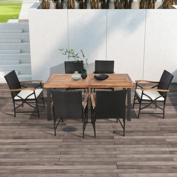 Patio-ruokatuolit, 2 kpl, 24,5x22x35 tuumaa, ruskea