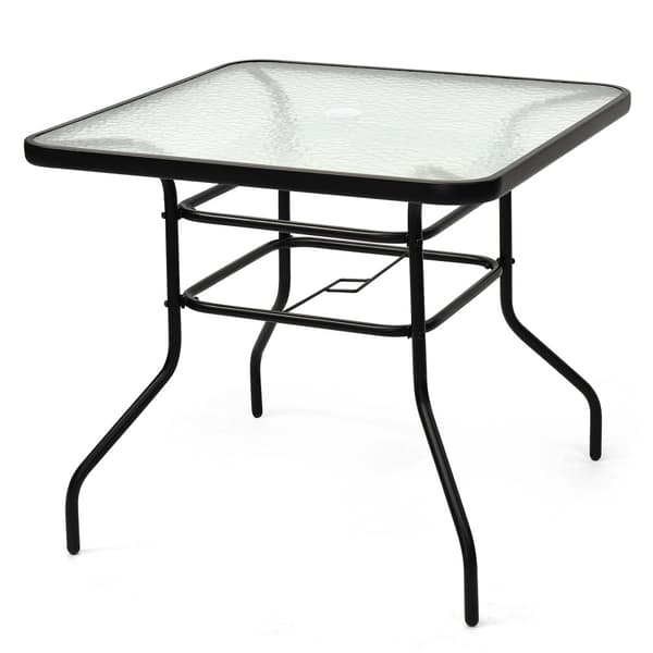 Kaffebord, 80x80x71 cm, Sort