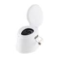 Miniatyrbillede 1 af 3: Transportabel Rejsetoilet, 41x49x34 cm, Hvid