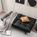 Miniatyrbild 6 av 8: Bäddsoffa Futon, 183x88x83 cm, Svart