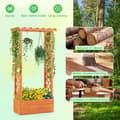 Miniatyrbillede 6 af 8: Planter med Espalier, 66x32x152 cm, Orange