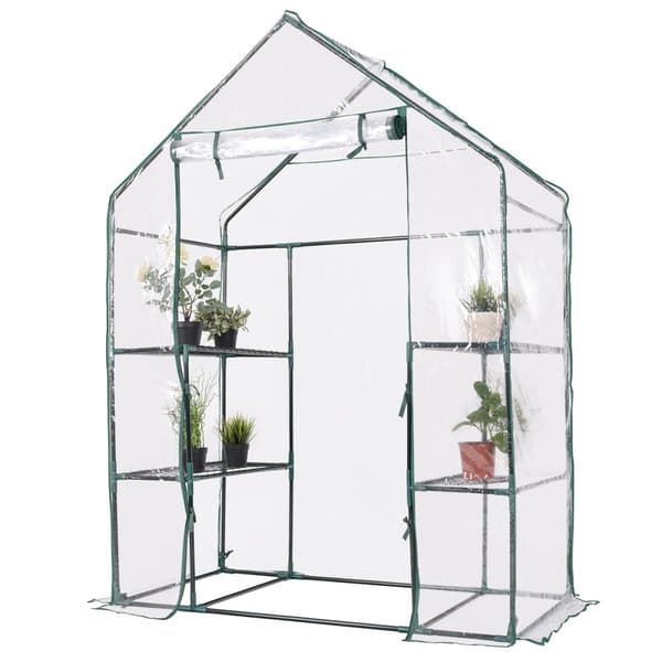 Drivhus, 143x73x195 cm, Transparent