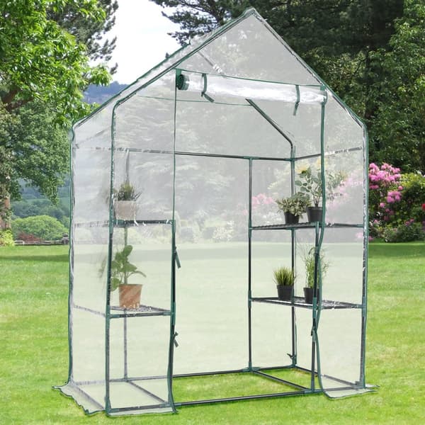 Drivhus, 143x73x195 cm, Transparent