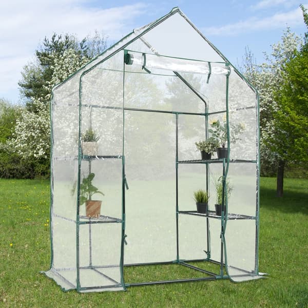 Drivhus, 143x73x195 cm, Transparent
