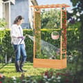 Miniatyrbillede 3 af 8: Forhøjet plantekasse, 79x17.5x45 cm, Orange