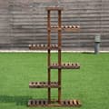 Miniatyrbillede 3 af 8: Havehyld i træ, 75x25x141 cm