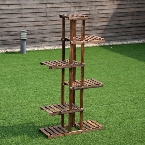 Havehyld i træ, 75x25x141 cm
