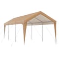 Miniatyrbillede 2 af 8: Carport Telt Garage, 600x301x285 cm, Gul