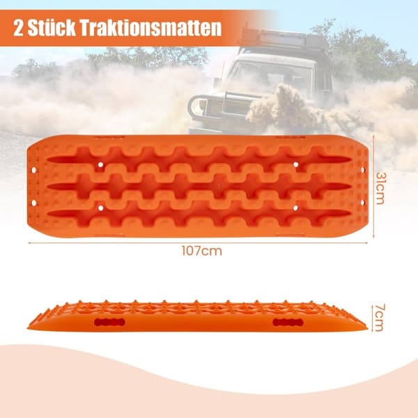 Draghjälp Sandark, 107x31x7 cm, Orange