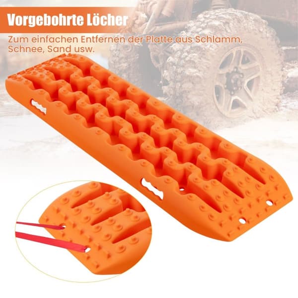 Draghjälp Sandark, 107x31x7 cm, Orange