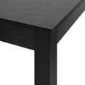 Miniatyrbild 4 av 6: vidaXL Barbord MDF svart 115x55x107 cm