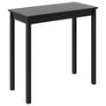 Miniatyrbild 6 av 6: vidaXL Barbord MDF svart 115x55x107 cm