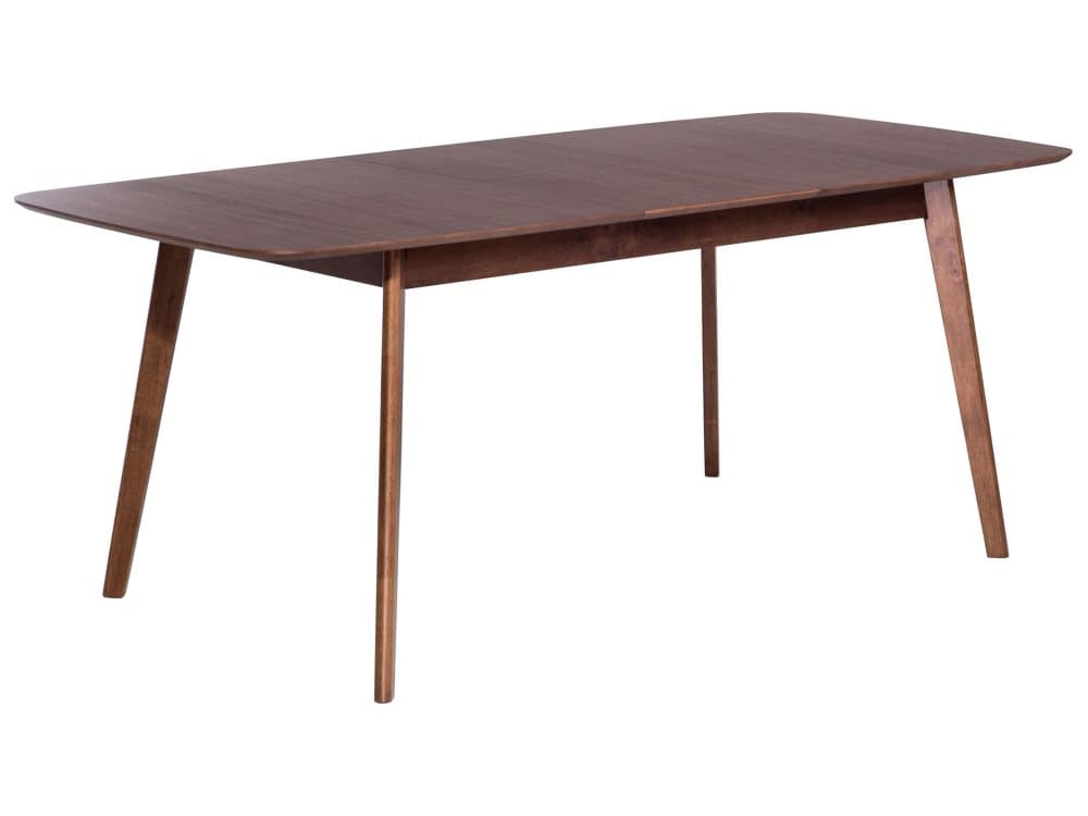 Matbord hopfällbart 150/190 x 90 cm brun MADOX
