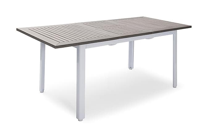 NYDALA BORD 90X150-200 cm Hvid/grå