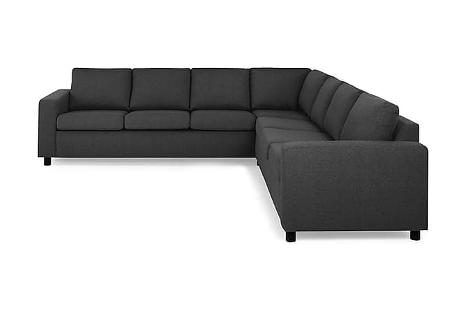 NEW YORK Hjornesofa XL Vendbar Antrasitt