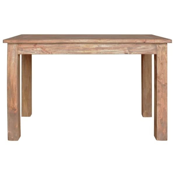vidaXL spisebord i massivt genanvendt træ 120 x 60 x 77 cm