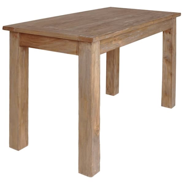 vidaXL spisebord i massivt genanvendt træ 120 x 60 x 77 cm