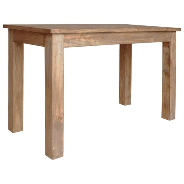 vidaXL spisebord i massivt genanvendt træ 120 x 60 x 77 cm