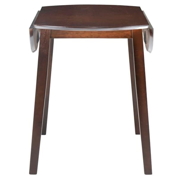 vidaXL klapbord rundt MDF brun