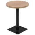 Miniatyrbilde 1 av 6: vidaXL Bistrobord MDF og stål rund 60x75 cm eikefarge