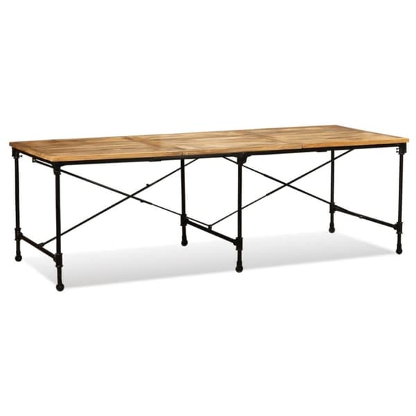 vidaXL Matbord massivt mangoträ 240 cm