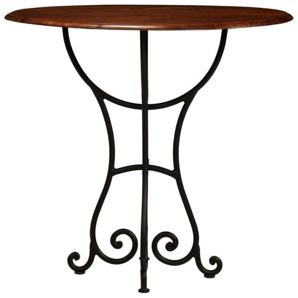 vidaXL spisebord 80x76 cm massivt akacietræ honningfarvet finish