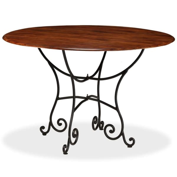 vidaXL sofabord 120x76 cm massivt træ honningfarvet finish