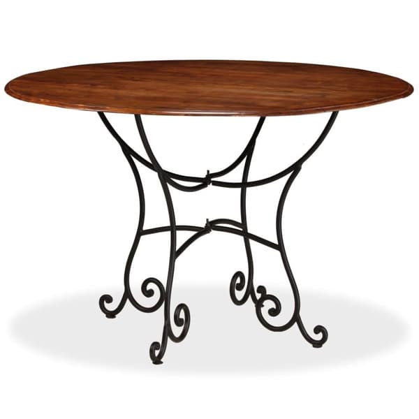 vidaXL sofabord 120x76 cm massivt træ honningfarvet finish
