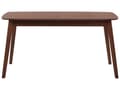 Miniatyrbillede 6 af 10: Udtrækkeligt Mørkt Træ Spisebord 150 - 120 x 90 cm Rektangulær Retro Stil