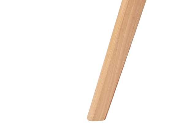 Spisebord Gennemsigtig Glasbordplade Klar Træben Rektangulær 160 x 90 cm Skandinavisk Minimalistisk Design